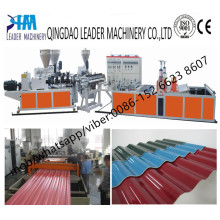 880mm Width PVC Corrugated Roofing Sheets Plastic Extrusion Machine